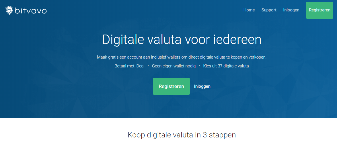 Bitcoin SV kopen met iDEAL bij Bitvavo