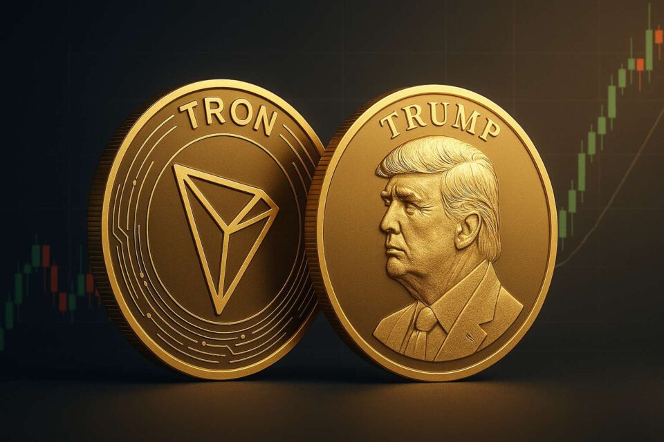Analyse: TRON en TRUMP coin in de lift door Trump-diner