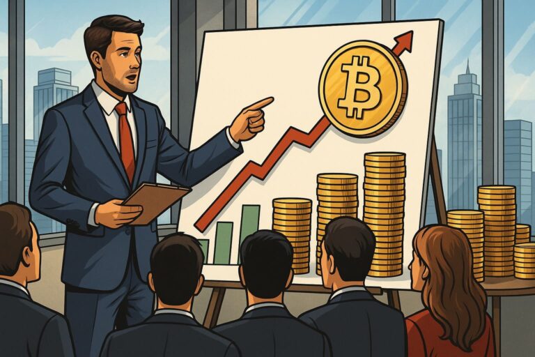 Bitcoin wordt massaal gekocht door bedrijven terwijl particulieren uitstappen