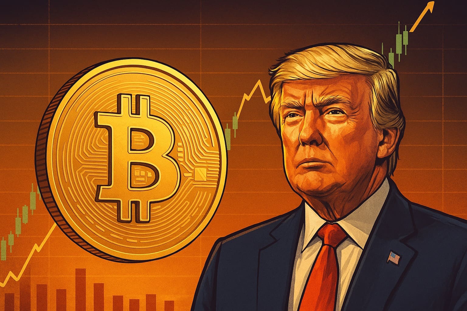 Bitcoin stijgt naar $110.000 na Trump-uitspraak over importheffingen