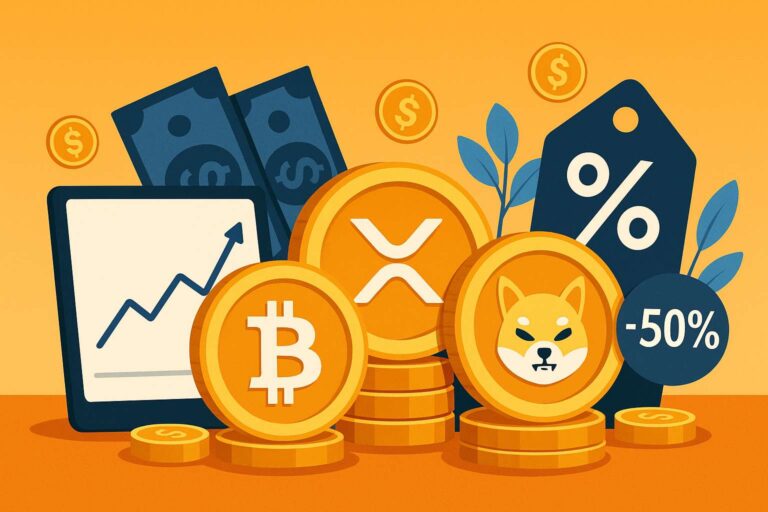 Bitcoin, XRP en SHIB kopen met korting: zo doe je dat