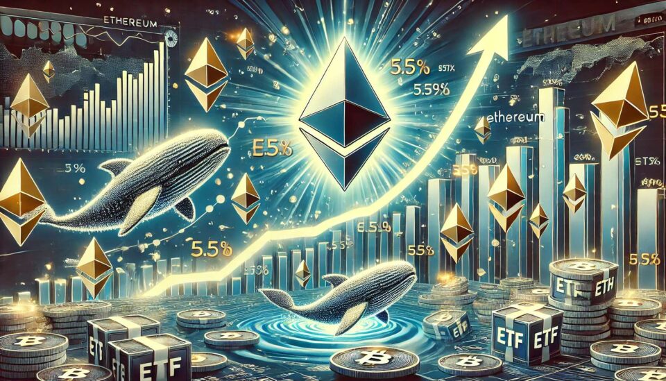Ethereum koers schiet omhoog: whales kopen massaal in