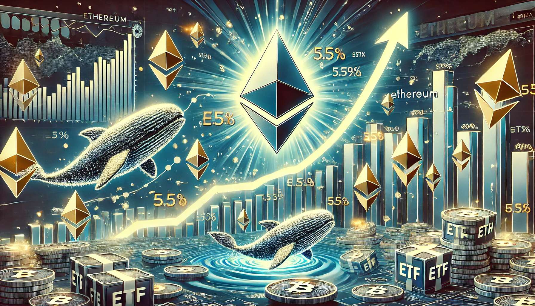 Ethereum koers schiet omhoog: whales kopen massaal in