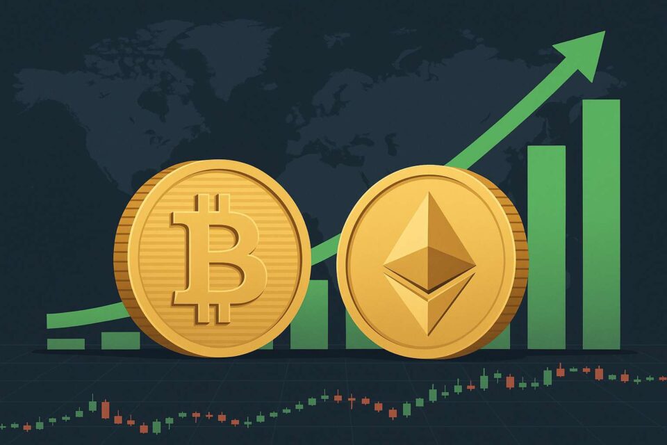 Instroom crypto ETF’s stijgt: Bitcoin en Ethereum in trek