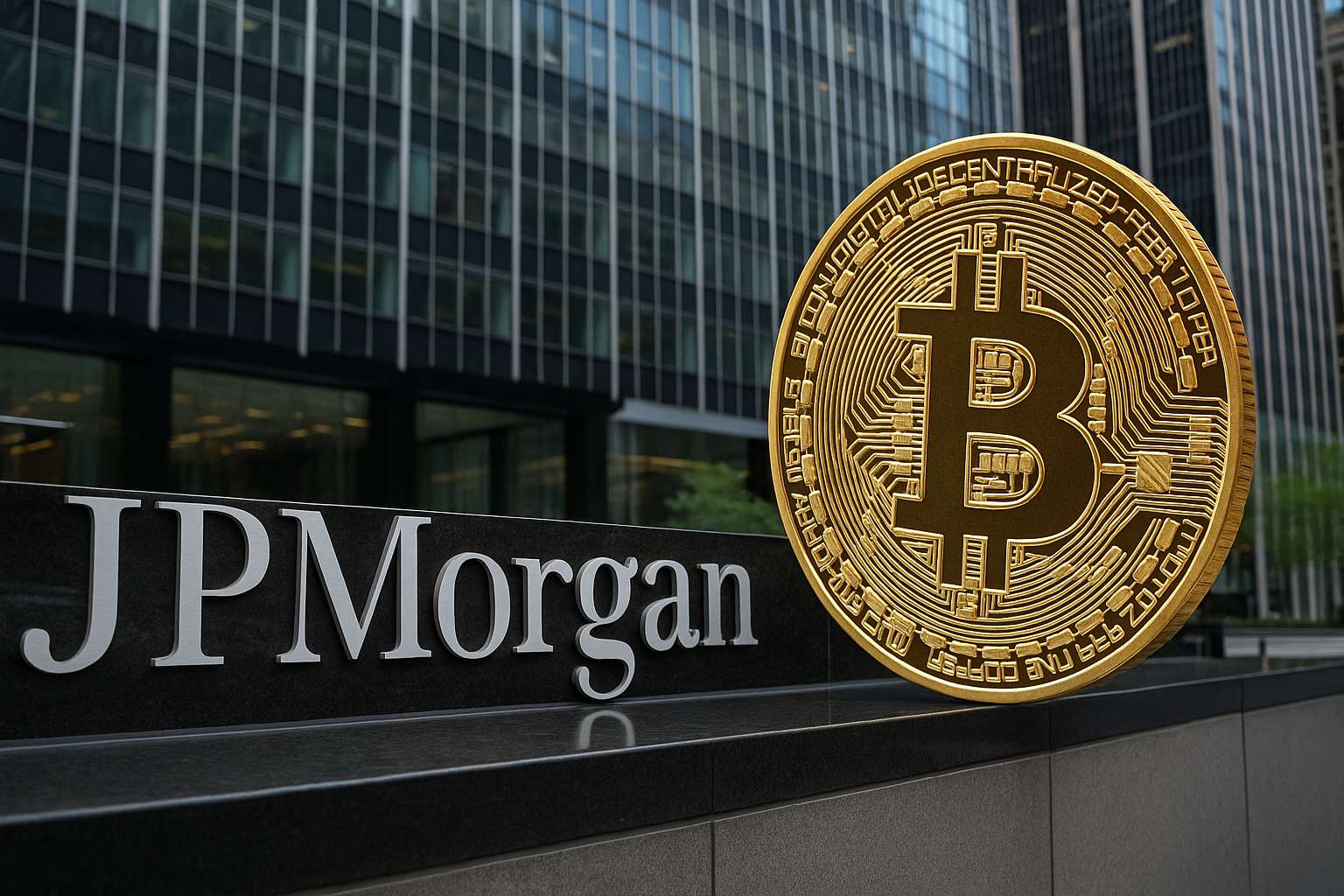 JPMorgan opent de deur voor Bitcoin maar blijft zelf afzijdig