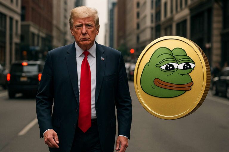 Pepe koers schiet omhoog na mysterieuze Trump foto