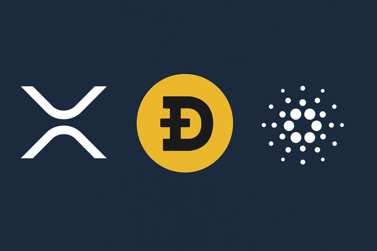 Prijs Verwachting: XRP, ADA en DOGE op cruciaal keerpunt