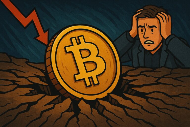 Bitcoin zakt opnieuw weg na mislukte aanval op 106.000 dollar