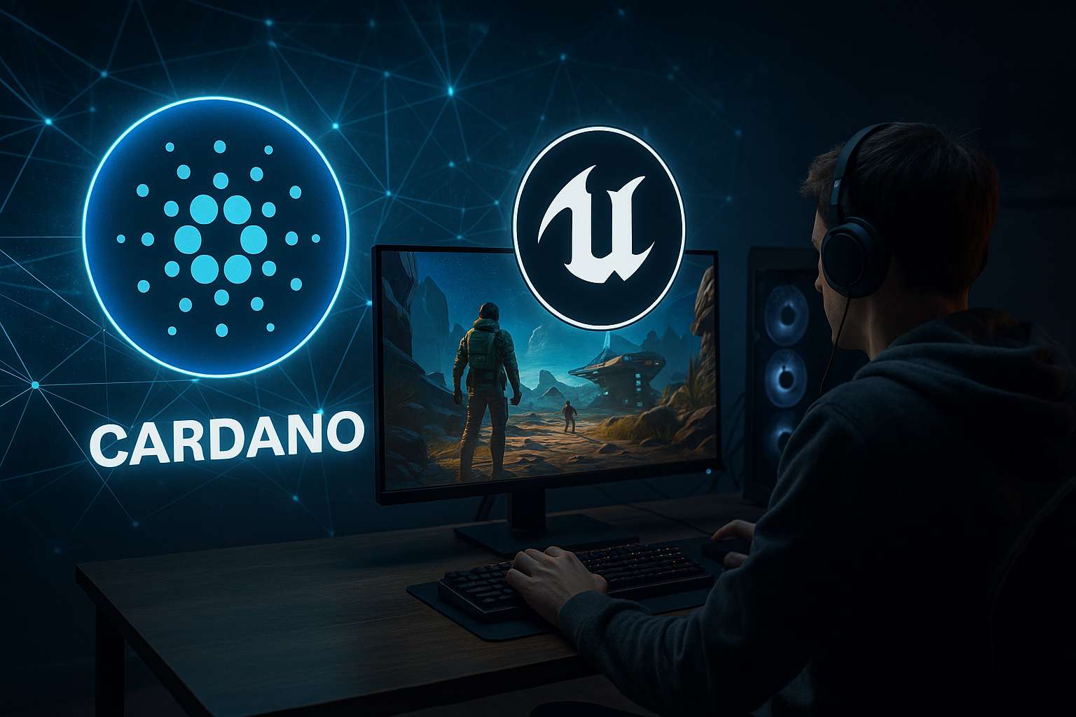 Cardano Unreal Engine integratie verandert de gamewereld