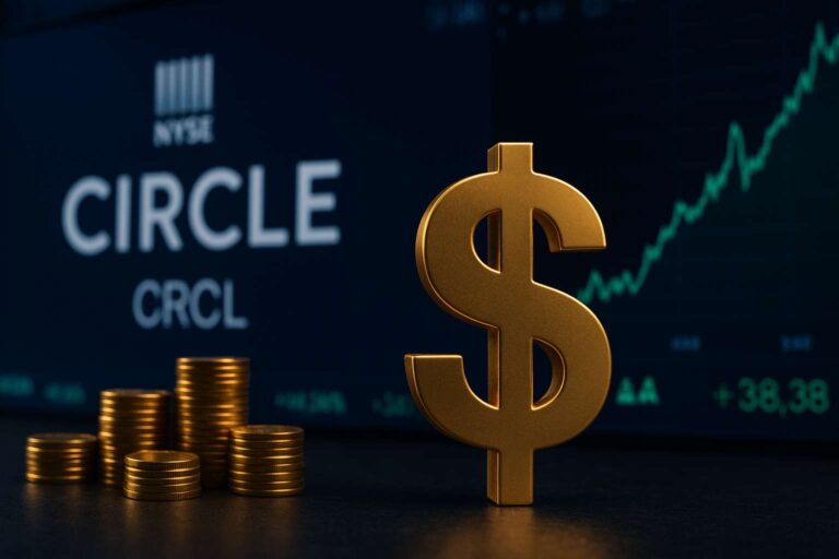 Handel Circle aandeel stilgelegd na CRCL explosie op NYSE