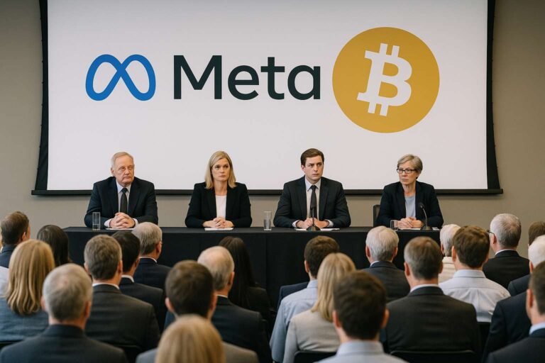 Meta aandeelhouders verwerpen Bitcoin voorstel