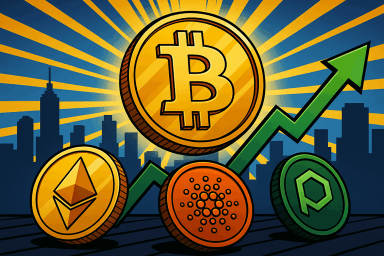 Bitcoin breekt record van $112.000 terwijl altcoins terrein winnen