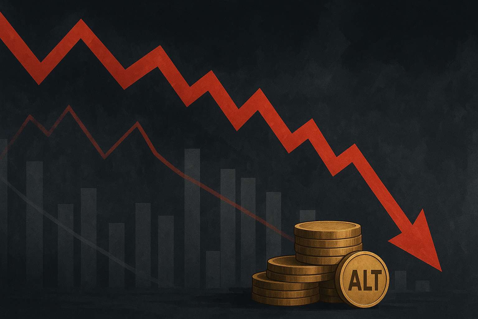 Altcoin crash schokt markt: waarom ALT 97% in waarde verloor
