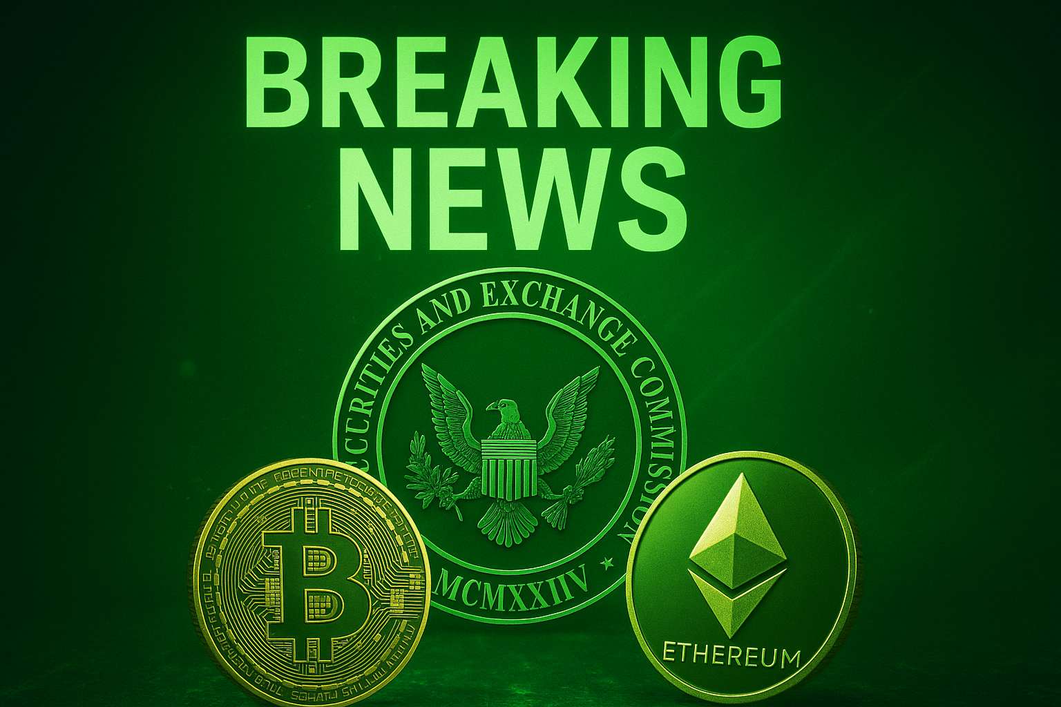 Bitcoin en Ethereum ETF goedkeuring: SEC geeft groen licht