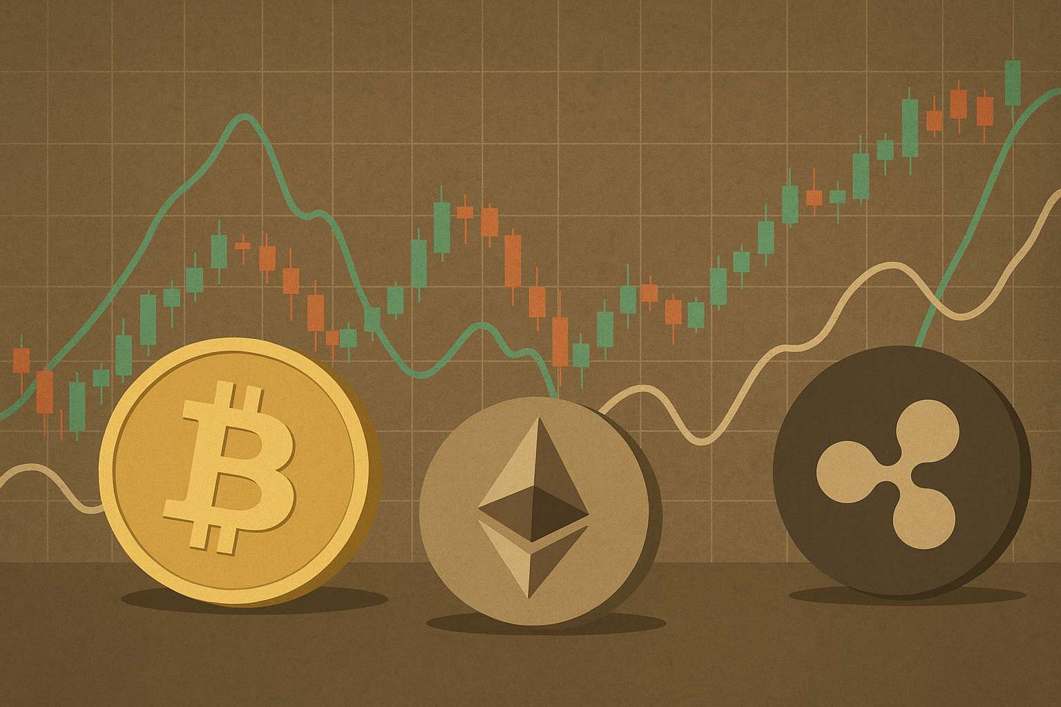 Bitcoin, Ethereum en Ripple verwachting en analyse 9 juli 2025