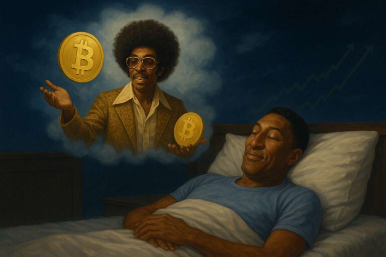 Satoshi bezoekt Scottie Pippen in Bitcoin-droom, stijging voorspeld