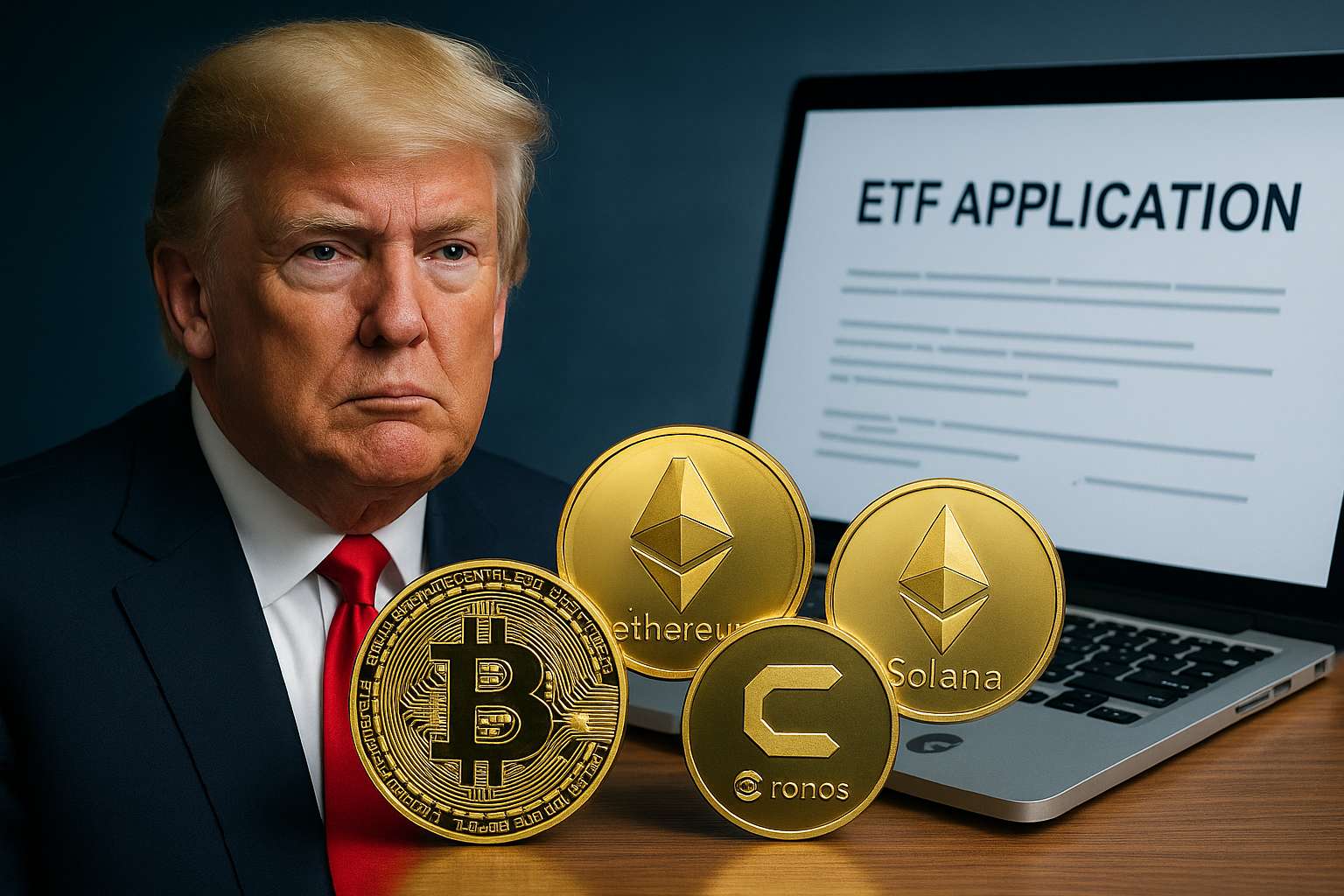 Trump vraagt crypto ETF aan zonder memecoins: dit zit er wel in