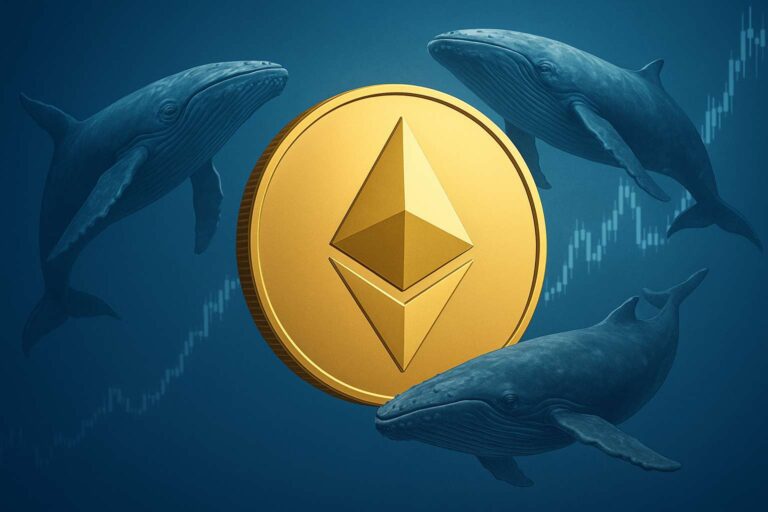 Whales kopen 220k ETH: Ethereum koers nadert $4.000