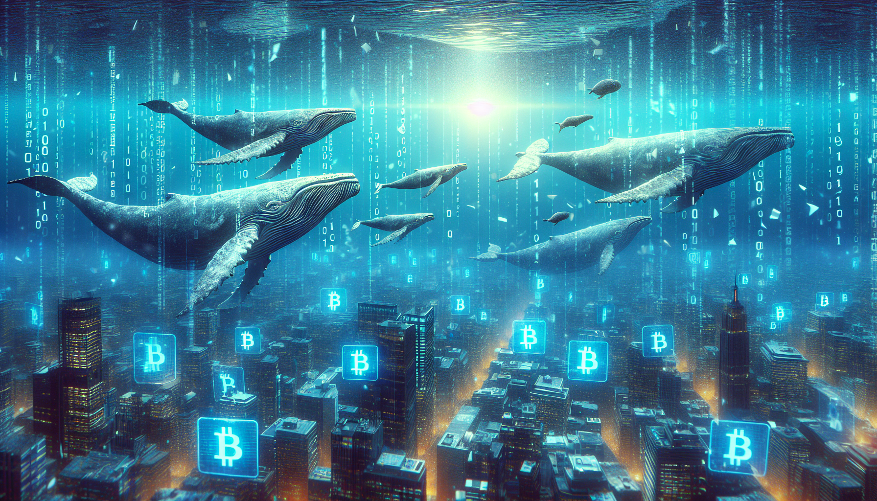 Bitcoin whales dreigen koers naar $100.000 te duwen
