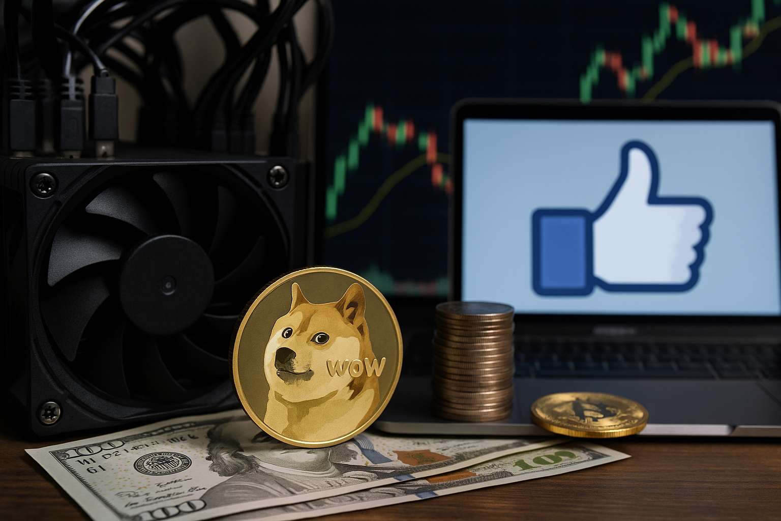 Thumzup start $10M aandeleninkoop en breidt Dogecoin mining uit