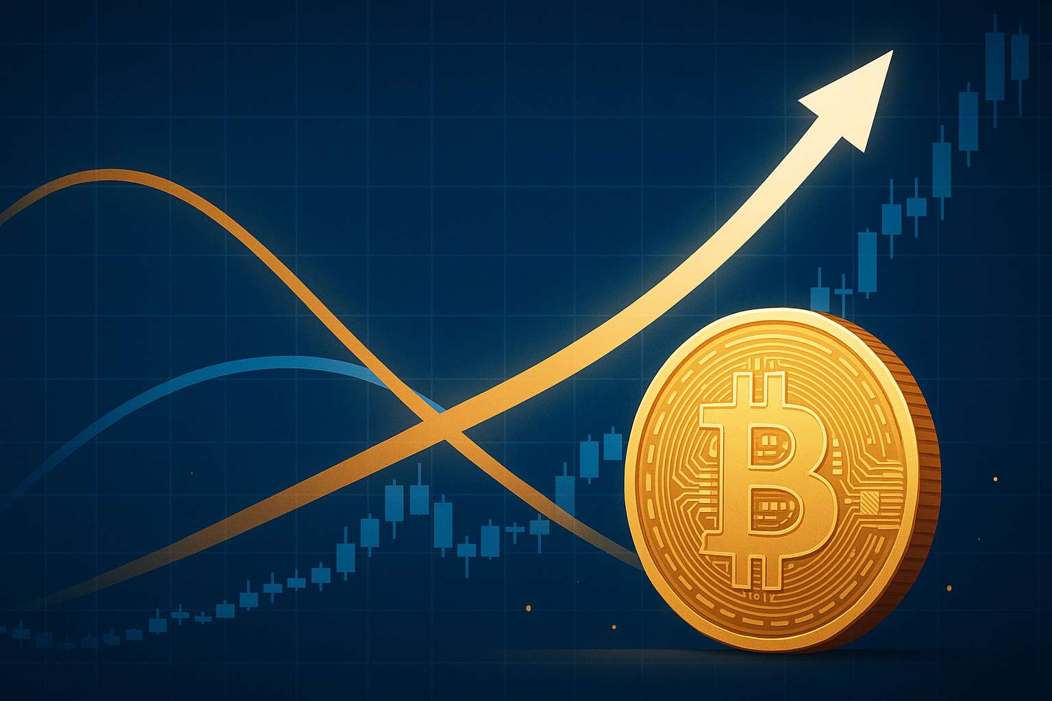 Bitcoin koers nadert Golden Cross, nieuwe bullmarkt in zicht