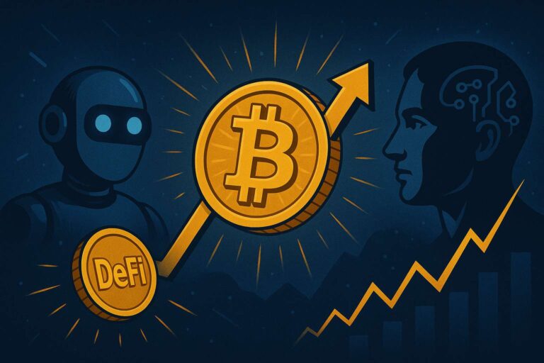 crypto-markt leeft op door DeFi en AI-hype