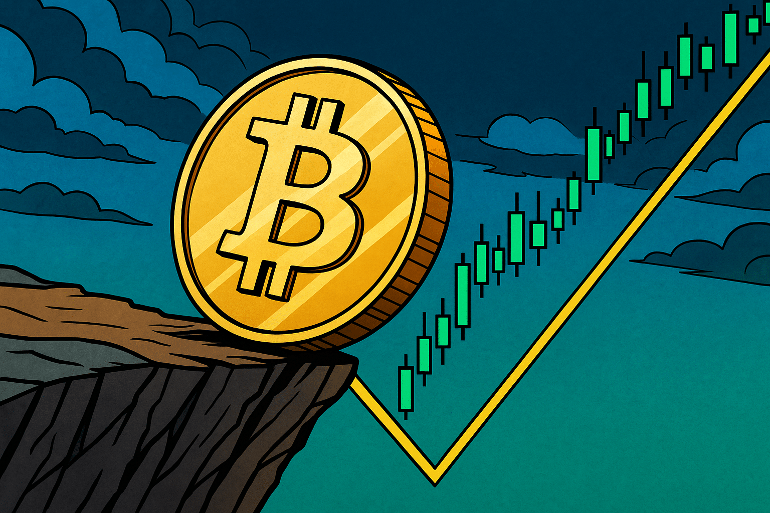 Technische analyse: Bitcoin op scherp nu koers op cruciale grens balanceert