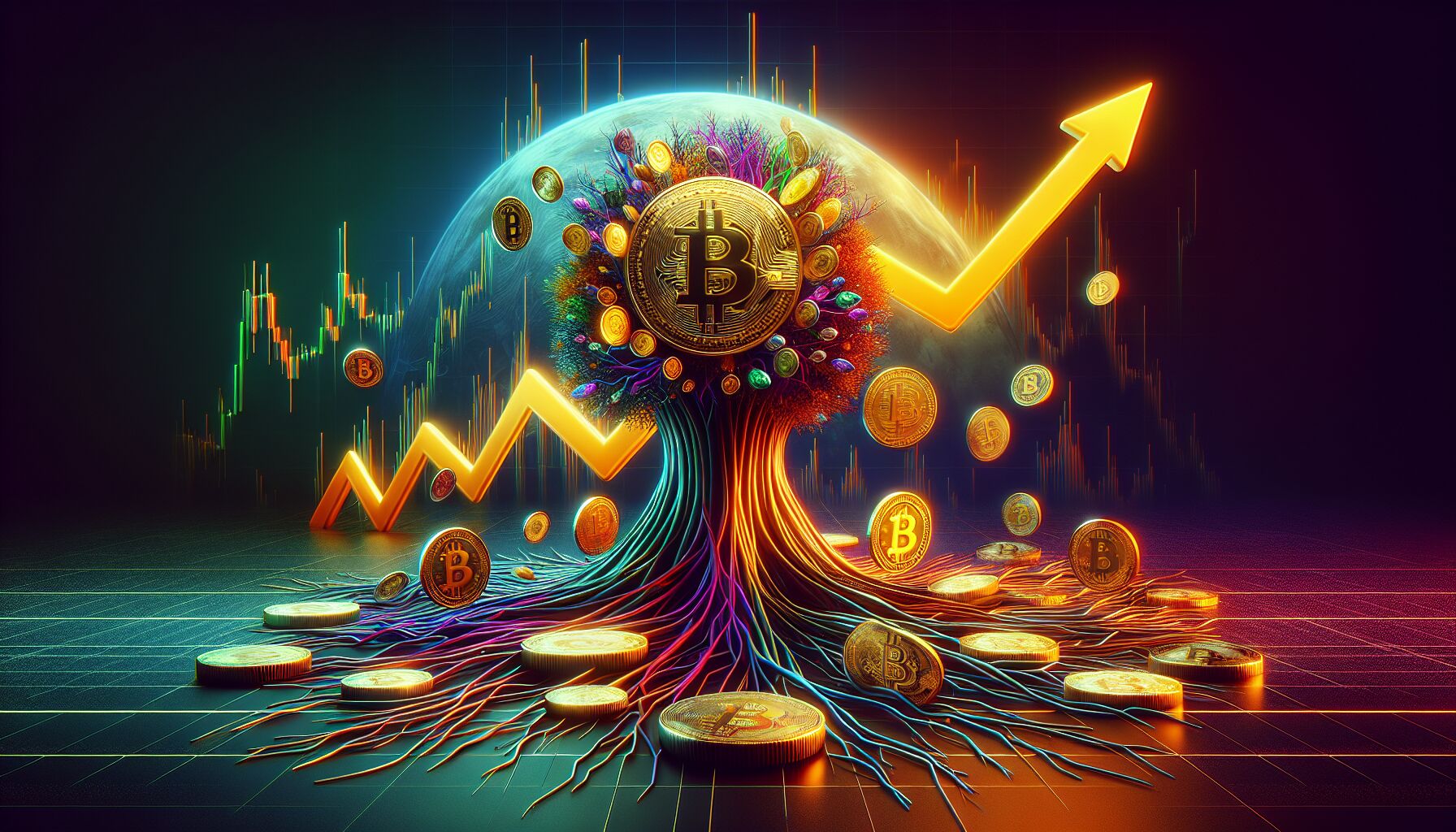 Bitcoin volatiliteit en DeFi groei vormen toekomst crypto markt