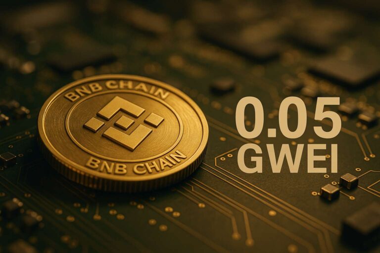 BNB Chain verlaagt transactiekosten naar 0,05 Gwei