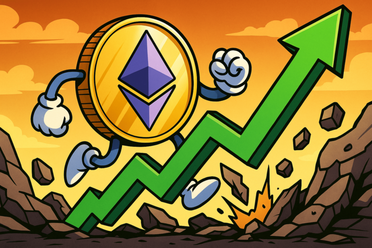 Ethereum toont veerkracht en snel herstel na zware crash