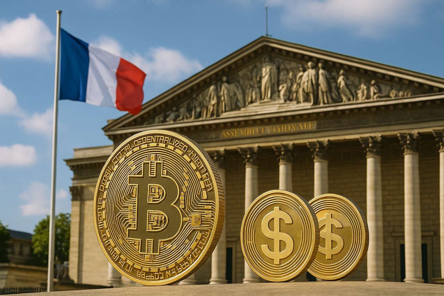 Frans wetsvoorstel wil Bitcoin en stablecoins erkennen
