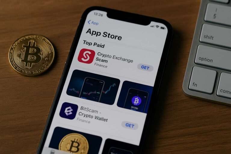 Hackers verspreiden nep crypto apps via Apple App Store