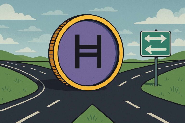 Hedera bereikt 100% circulatie: HBAR staat op kruispunt