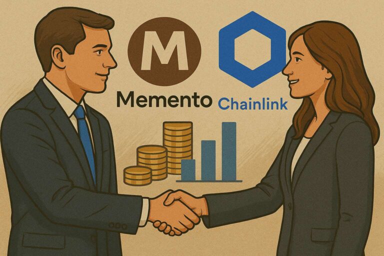 Memento en Chainlink starten samenwerking voor fondsen