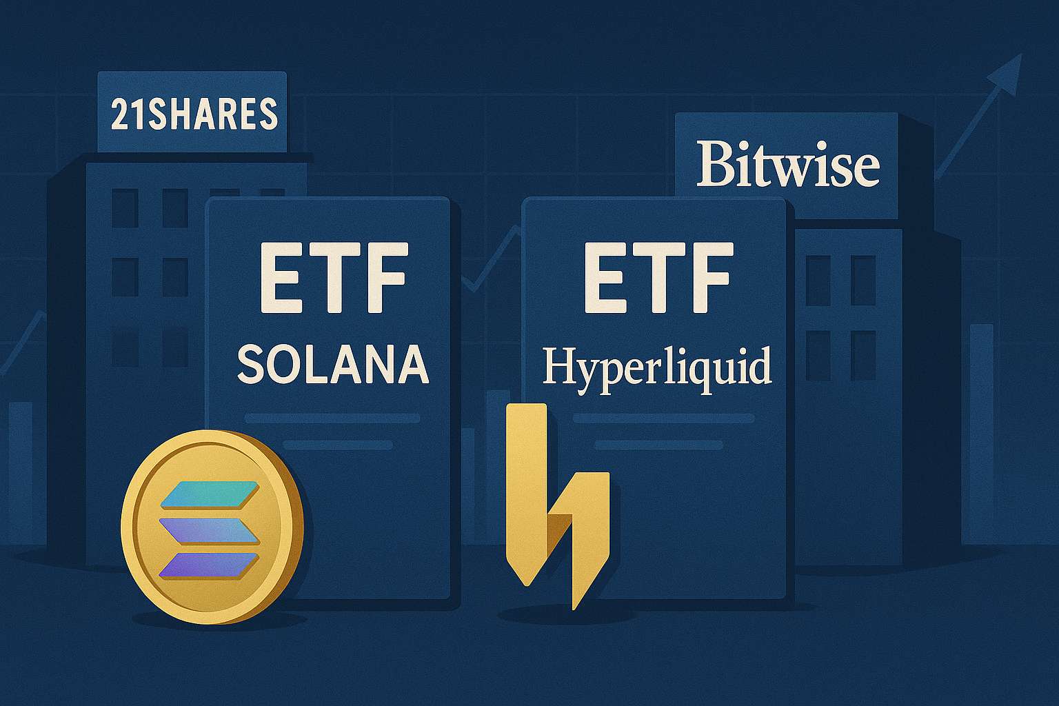 Nieuwe altcoin-ETF’s aangekondigd door 21Shares en Bitwise