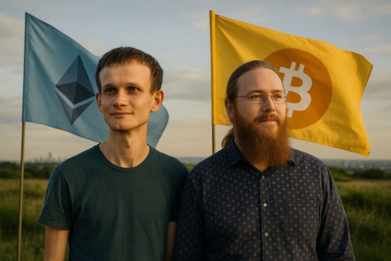 Vitalik steunt BTC ontwikkelaar Maxwell