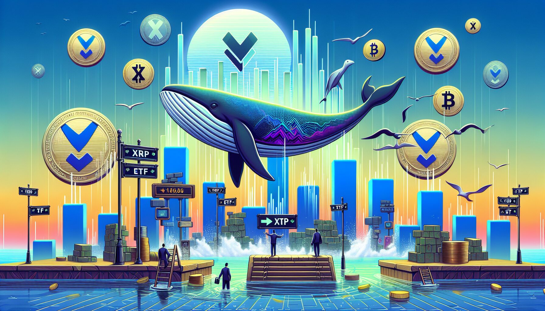 Whales kopen XRP, koersherstel verwacht na dip onder $3