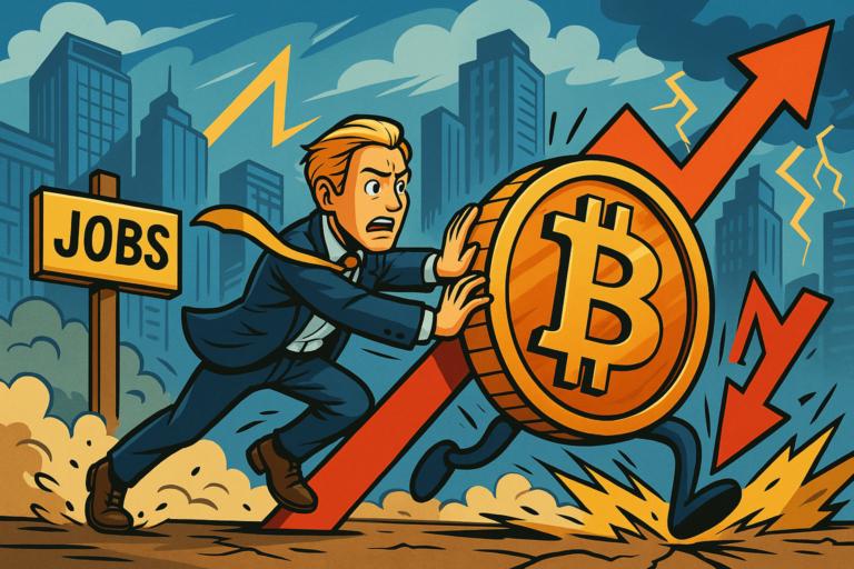 Amerikaanse arbeidsmarkt draait weg en dat kan grote gevolgen hebben voor Bitcoin