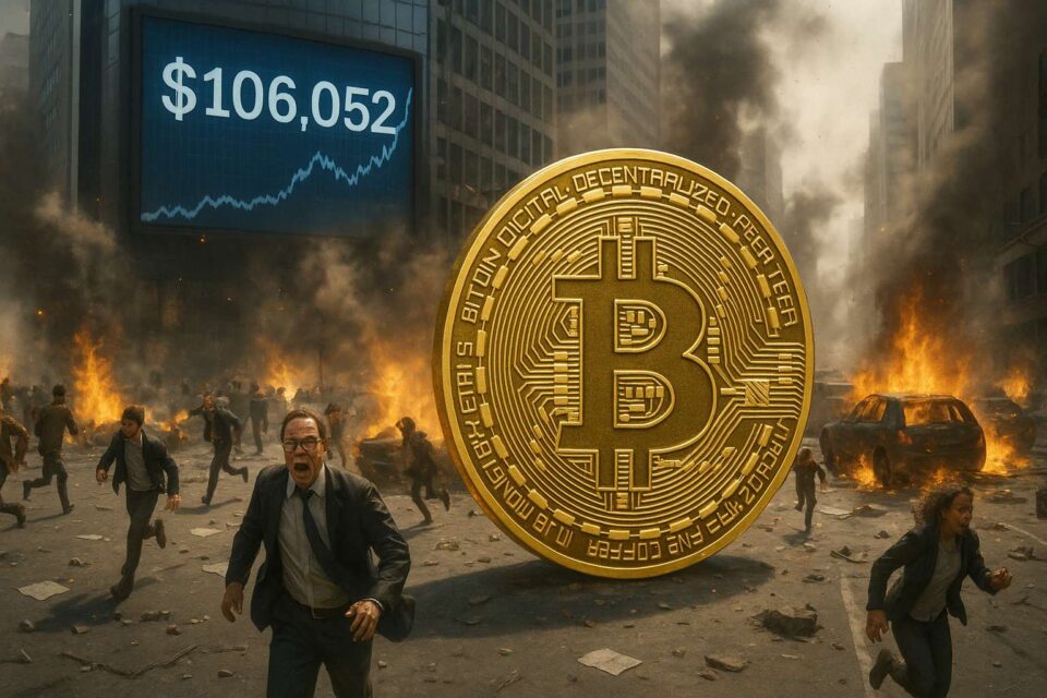 Bitcoin herstel boven 106.000 dollar veroorzaakt chaos