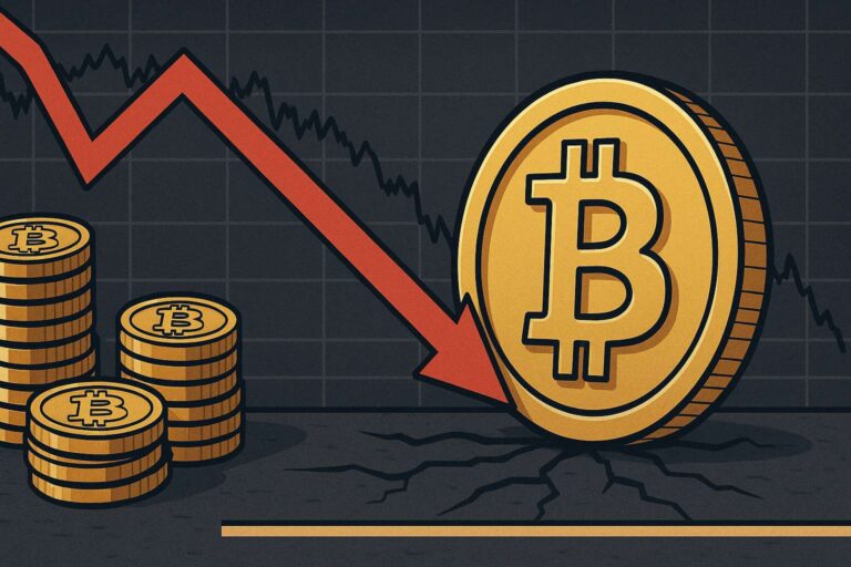 Bitcoin stort in: BTC koers zakt onder $104.000