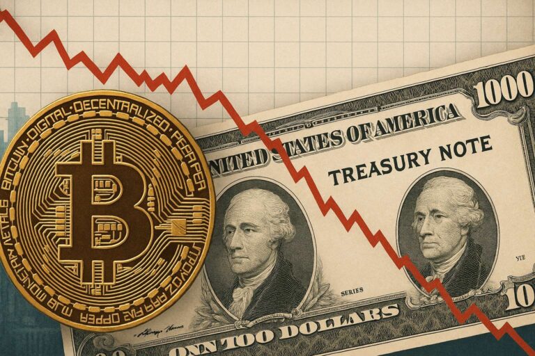 Bitcoin verliest van Amerikaanse staatsobligaties in 2025