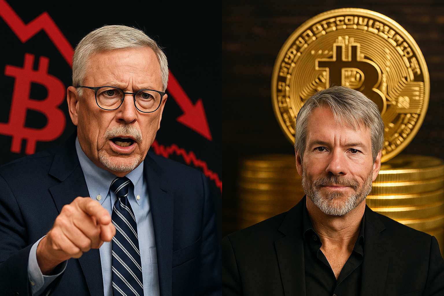 BTC-crash in zicht? Peter Brandt slaat alarm, Saylor blijft uitbreiden