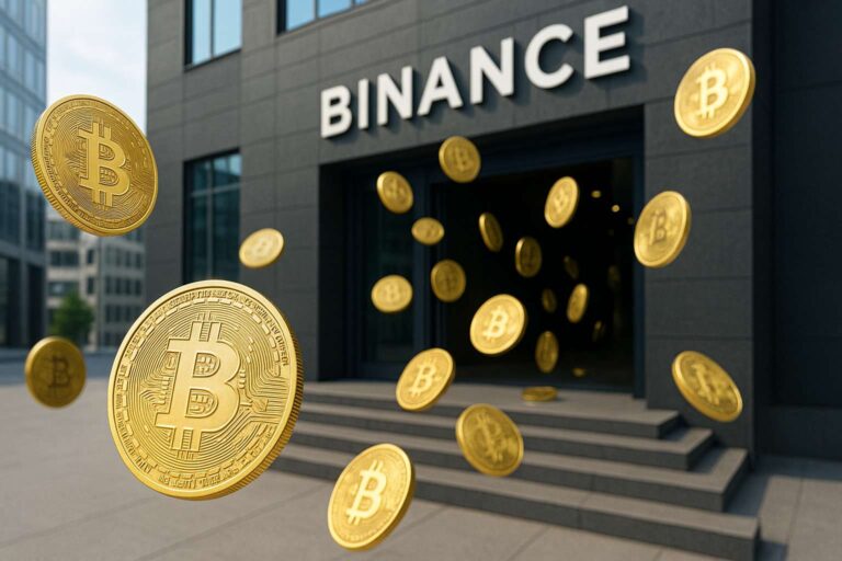 BTC Uitstroom: Bitcoin opnames verviervoudigd bij Binance