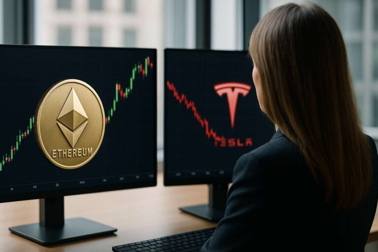 Cathie Wood dumpt Tesla en zet zwaar in op Ethereum