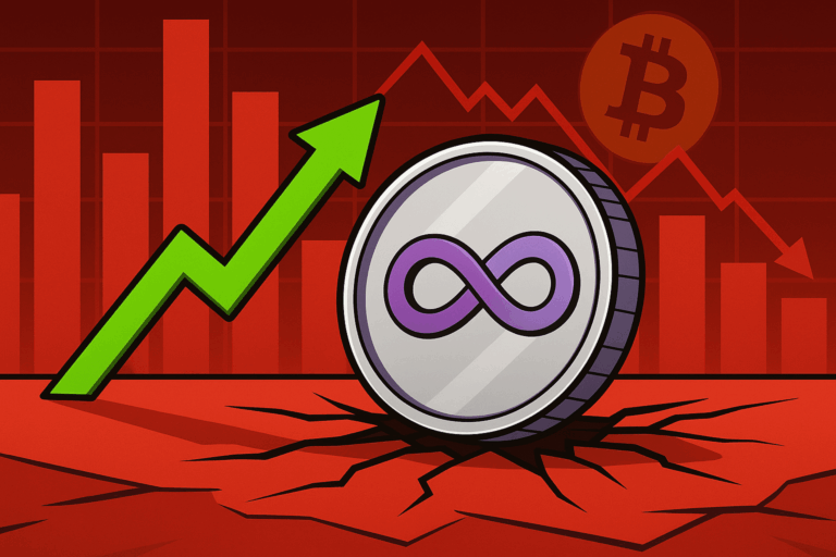 Cryptomarkt in de min, maar één munt verrast en stijgt 30%