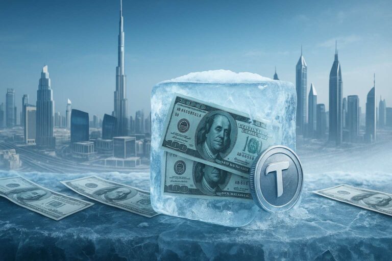 Dubai bevriest $456 miljoen TrueUSD