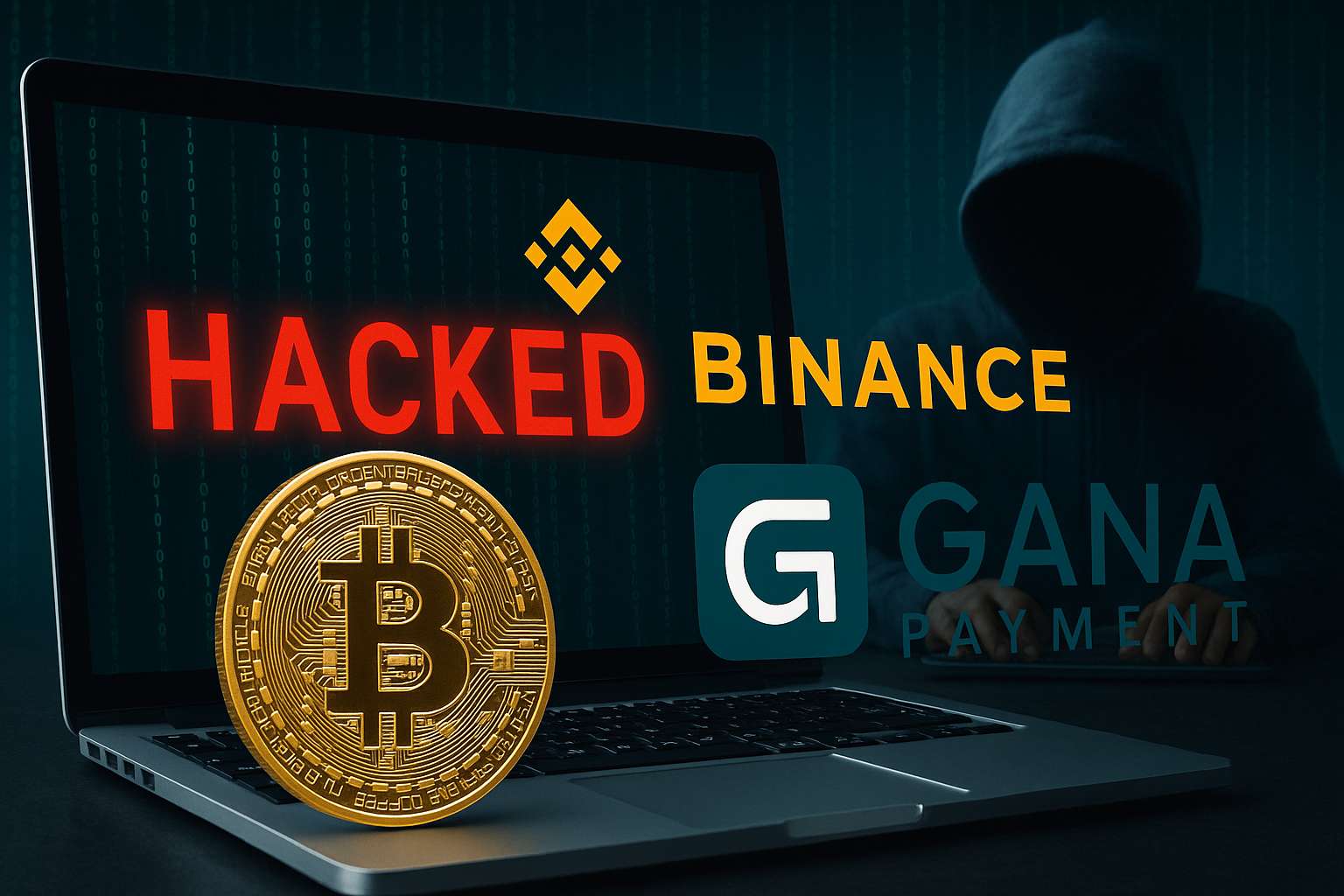 GANA Payment verliest $3,1 miljoen door Binance-hack