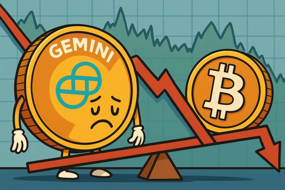 Kan Gemini’s verlies het kantelpunt voor de cryptomarkt zijn?