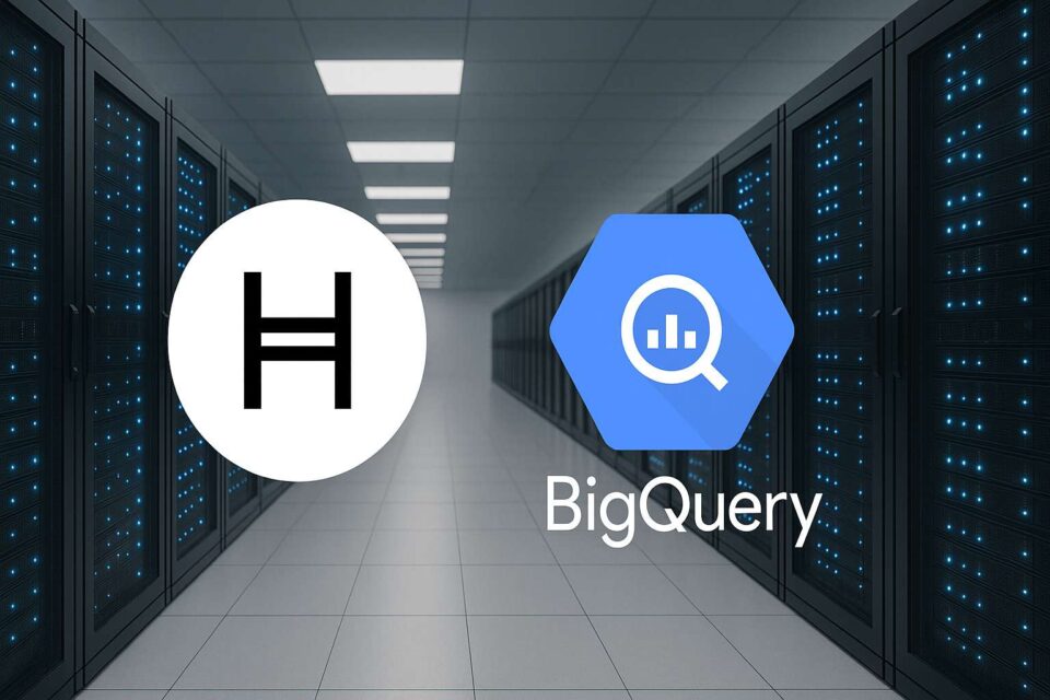 Hedera (HBAR) nu in Google BigQuery