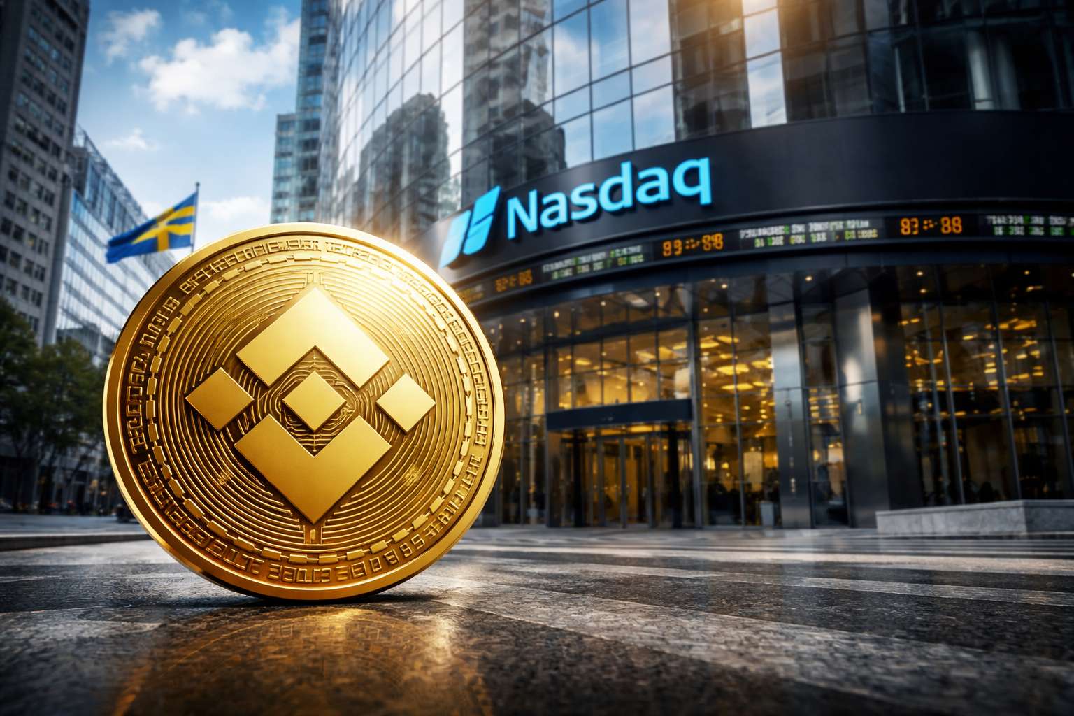 BNB via ETP verhandelbaar op Nasdaq Stockholm